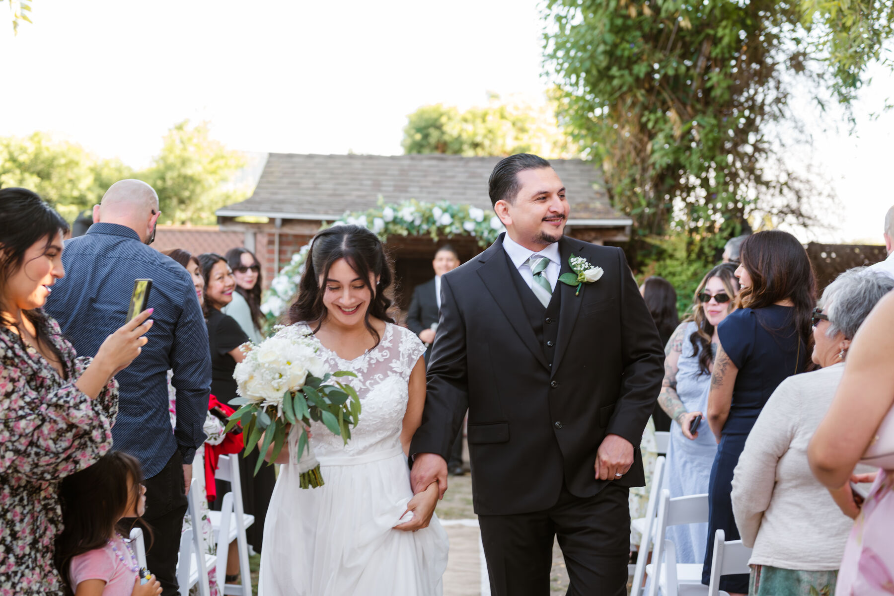 Recino wedding — candid joy